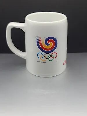 Vintage Olympic Mug 1983 Korea OB Beer Tiger Baseball 4 3/4  EUC • $9.99