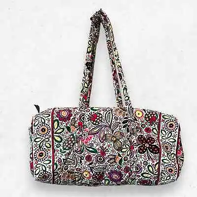 Vera Bradley XL Duffel Bag Travel In Retired Pattern Viva La Vera Gym Bag • $140