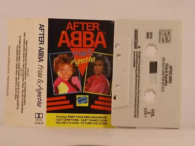 FRIDA AND AGNETHA AFTER ABBA (69) 10 Track Audio Cassette DITTO • £3.45