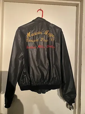 Vintage 1983 Marvin Gaye Another Miller Thriller Jacket Holloway Tag Lrg. • $390