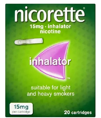 £41.18 • Buy Nicorette Inhalator Nicotine 15mg 20 CARTRIDGES