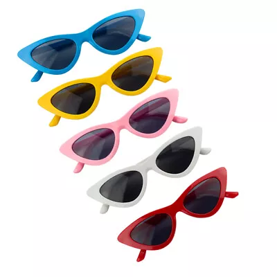 $7.30 • Buy Retro Fashion Eye Sunglasses Vintage Cat Sunglasses Women Triangular Sun Glasses