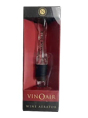 VinOAir Wine Aerator Cork Pops Bottle Nicholas Collection New • $14.24