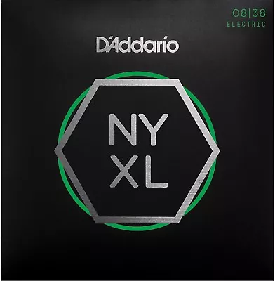 D'Addario NYXL0838 Electric Guitar Strings Extra Super Light 08-38 • $12.99