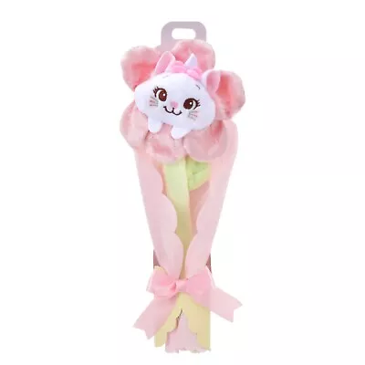 Japan Tokyo Disney Store The Aristocats Marie Plush Toy Single Flower Bouquet • $28