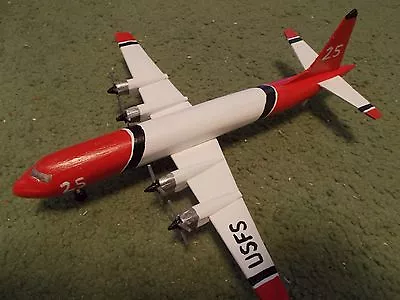 Built 1/144: US Forest Service LOCKHEED P-3 ORION Air Tanker Aircraft • $44.75