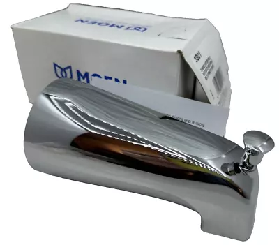 Moen 3801 Tub Spout With Diverter 1/2-Inch Slip-fit CC Connection Chrome • $29.99