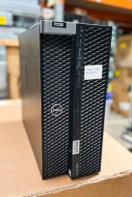 Dell Precision 5820 Intel Xeon W-2133 @3.60GHz 64GB 512GB SSD+4TB NVidia P2000 • $644.99