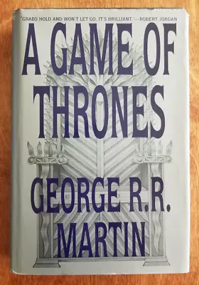 A Game Of Thrones By George RR Martin (1996) Hardcover 1st Book Club - VG! • $105