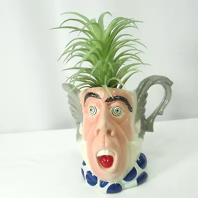 Cardew Design Mad Hatter Tea Pot Alice In Wonderland  NO HAT TOP Unique Planter • $29.85