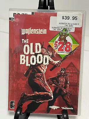 Wolfenstein The Old Blood For Windows PC CD ROM Game • $12