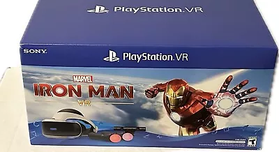 PlayStation VR Iron Man PSVR PS4 Headset + Camera + Controllers Bundle BRAND NEW • $349.97