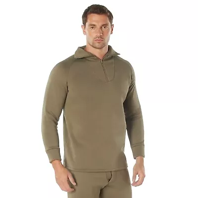 Rothco ECWCS Poly Zip Collar Shirt Or Pant Men's Extreme Cold Weather Underwear • $27.99