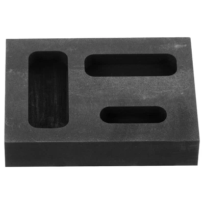 £10.53 • Buy Graphite Tank Metal Casting Kit Graphite Molds Casting Metal Black