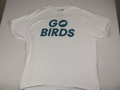 Eagles Shirt Mens 2XLWhite Go Birds Spell Out 2021 Welcome Back Fans E-A-G-L-E-S • $15