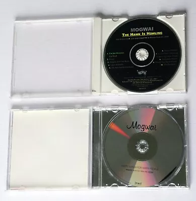 Mogwai 2 CD Lot - Happy Songs For Happy People & The Hawk Is Howling PROMO CD • $9.50