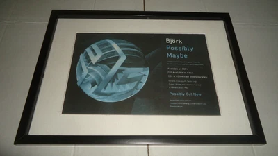 £14.99 • Buy BJORK Possibly Maybe-Framed Original Advert