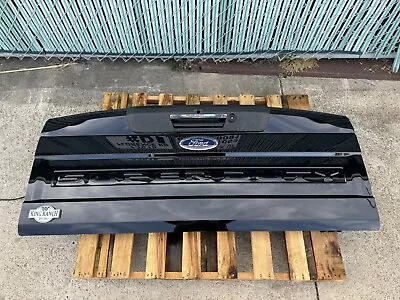 2020-2022 Ford F250 F350 Factory Tailgate W/ Step & Camera Hole Agate Black OEM • $1900