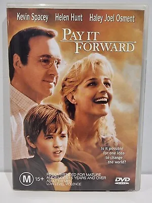 $6.95 • Buy Pay It Forward  (DVD Region 4, 2000) Kevin Spacey Helen Hunt Haley Joel Osment