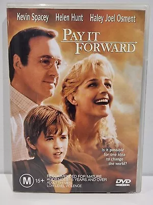 $6.95 • Buy Pay It Forward  (DVD Region 4, 2000) Kevin Spacey Helen Hunt Haley Joel Osment