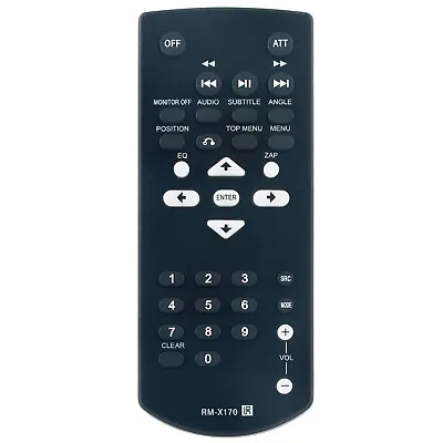 RM-X170 Replacement Remote For Sony Media Receiver XAV-AX8100 XAV-68BT XAV-62BT • $9.99