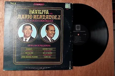 DAVILITA Con MARIO HERNANDEZ Vol. 2 Un Millon De Recuerdos HOPE LP Bolero Son  • $22