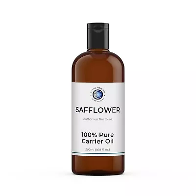 Mystic Moments | Safflower Carrier Oil - 100% Pure - 500ml • £7.95