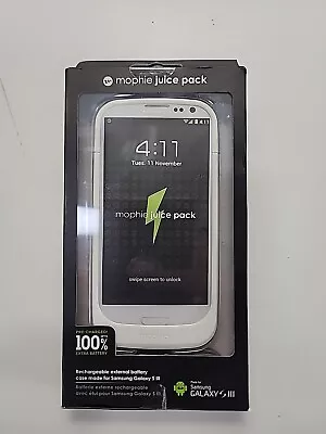 NEW Mophie Rechargeable Juice Pack 132409 For Samsung Galaxy S III  • $29.88