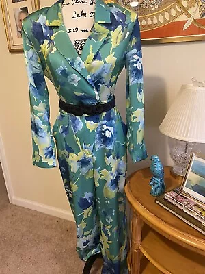 Zara Nwt Woman Floral Print Jumpsuit Multicolored Size M • $42