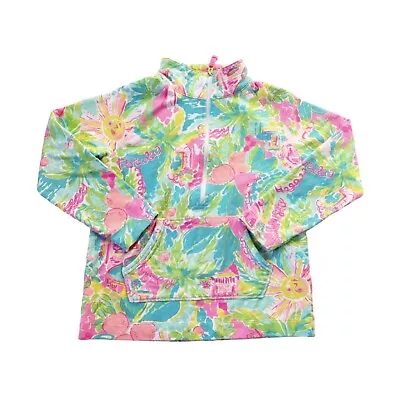 Lilly Pulitzer L Popover Little Skipper 1/2 Zip Pullover Lilly  Loves Florida • $39