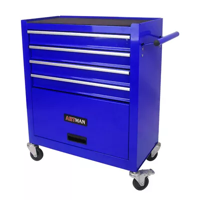 4 Drawers Rolling Tool Cart Chest Tool Garage Storage Cabinet Tool Box W/ Wheels • $181.77