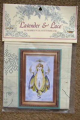 Lavender & Lace Angel Of Healing  Cross Stitch Chart L&l 57 • £17.99