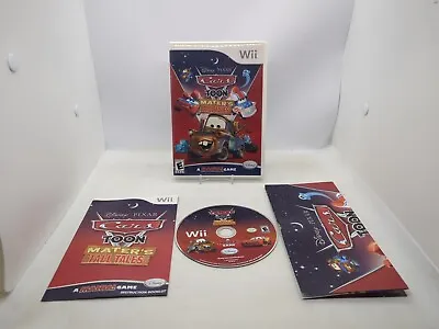 Cars Toon: Mater's Tall Tales - Complete With Manual & Poster (CIB) Nintendo Wii • $4.24