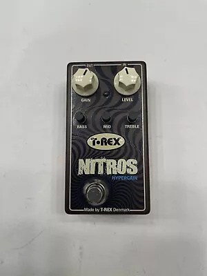 T-Rex Engineering Nitros Hyper Gain Metal Distortion Guitar Effect Pedal • $79