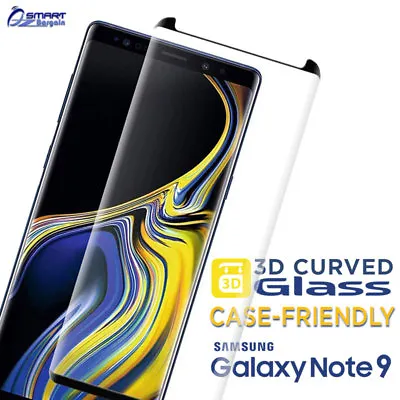 $5.99 • Buy 3D Case Friendly Tempered Glass Screen Protector For Samsung Galaxy Note 9 S9 S8