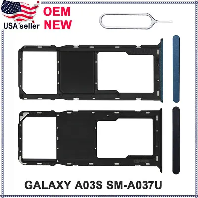 OEM Single SIM Tray Micro SD Card Holder + PIN For Samsung Galaxy A03s SM-A037U • $8.89