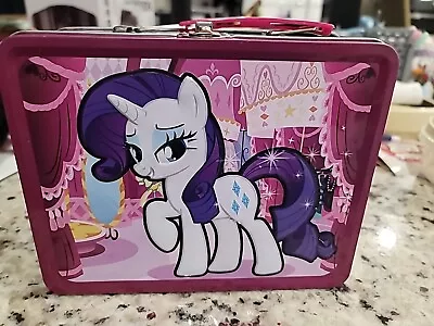 My Little Pony Purple Friendship Is Magic Rarity Tin Lunch Box • $19.99