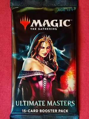Magic The Gathering ULTIMATE MASTERS New Sealed Booster Pack MTG • $36.50