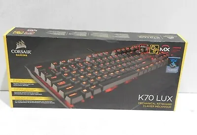 Corsair K70 LUX RGB Mechanical Gaming Keyboard Cherry MX Blue Switches • $76.49