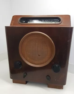 Vintage Large 1939 Murphy A72 Valve Radio In Need Of Light Restoration. • $99.61