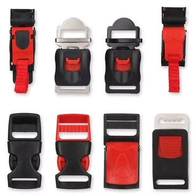 £1.95 • Buy Helmets Buckle Flexible Clips Motorcycle Helmet Buckles Speed Sewing Clip