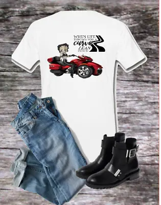 Can Am Spyder T-Shirts Motorcycle Womens • $25