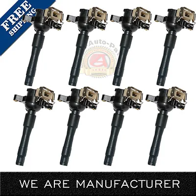 UF354 Set Of 8 Ignition Coil For BMW E46 E39 X5 Z8 E36 325 330 328 525i 540i M3 • $66.50