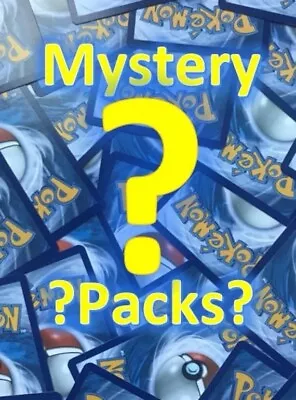 Pokemon Cards Mystery Pack! 5 Cards With Guaranteed Rare In Every Pack! • $1.99