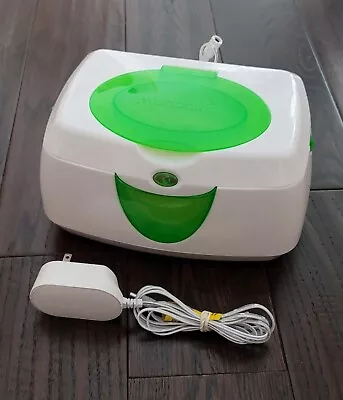 MUNCHKIN Warm Glow WIPE WARMER Soft Night Light WARM BABY WIPE DISPENSER Green • $19.99