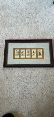 Vintage The Bombay Company Framed And Matted Golf Golfers Pictures 15 X 9.5  • $12.95