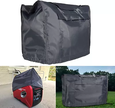 Hot Waterproof Generator Dust Cover W/ Storage Pocket For Honda Eu2000i Eu2200i • £10.26