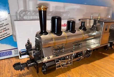 Marklin Maxi 1 Locomotive + Tender BAVARIA Nickel Plated Dealer Promo 1994 45296 • $349.95