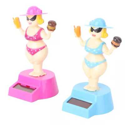 Bikini Girls Solar Dancer Figure - Office/Car Decoration-RO • £9.75