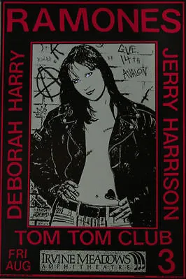 $40.99 • Buy Frank Kozik Ramones Rock Concert Poster Irvine Meadows